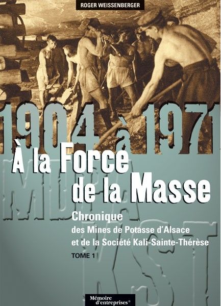 Chronique des mines de potasse d'Alsace et de la société Kali-Sainte-Thérèse Tome 1 ; 1904 à 1971 ; à la force de la masse