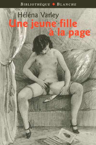 Une jeune fille a la page