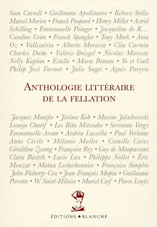 Anthologie littéraire de la fellation