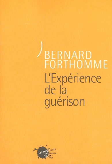 Sciences humaines grand format l'experience de la guerison - flash vidéo