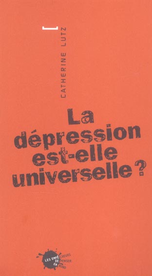 Sciences humaines petit format la depression est-elle universelle ? - flash vidéo