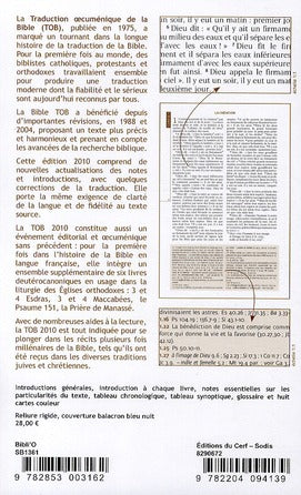 La Bible (TOB)