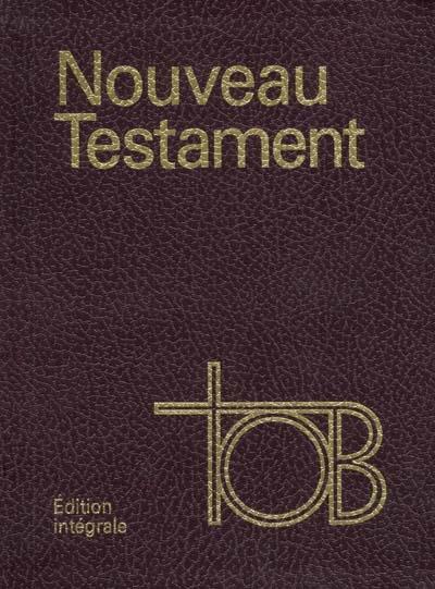 Nouveau Testament tob souple