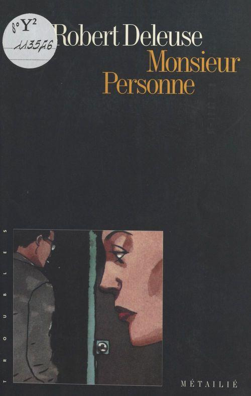Monsieur personne