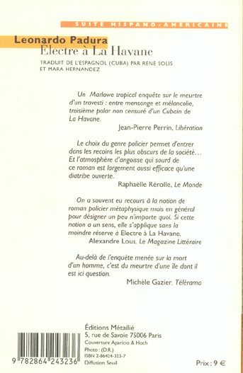 Electre à la havane