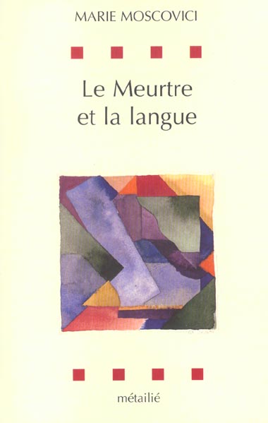 Sciences humaines le meurtre et la langue - flash vidéo