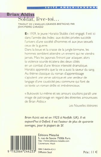 Soldat, lève-toi...
