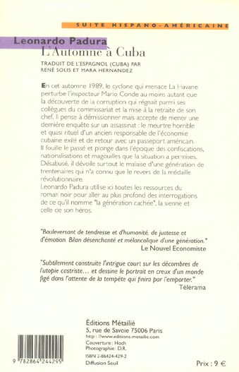 L'automne à Cuba