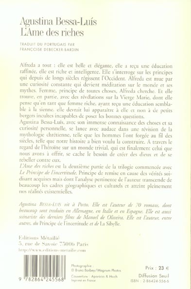 L'âme des riches
