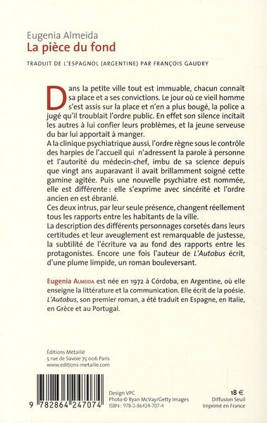 La pièce du fond