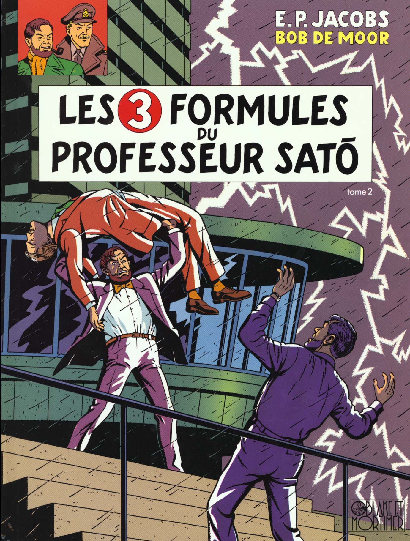 Blake et Mortimer Tome 12 : les 3 formules du professeur Satô Tome 2 - flash vidéo