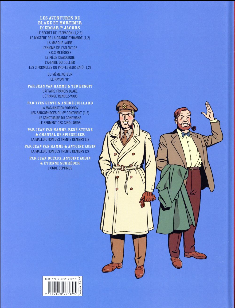 Blake et Mortimer Tome 22 : l'onde Septimus