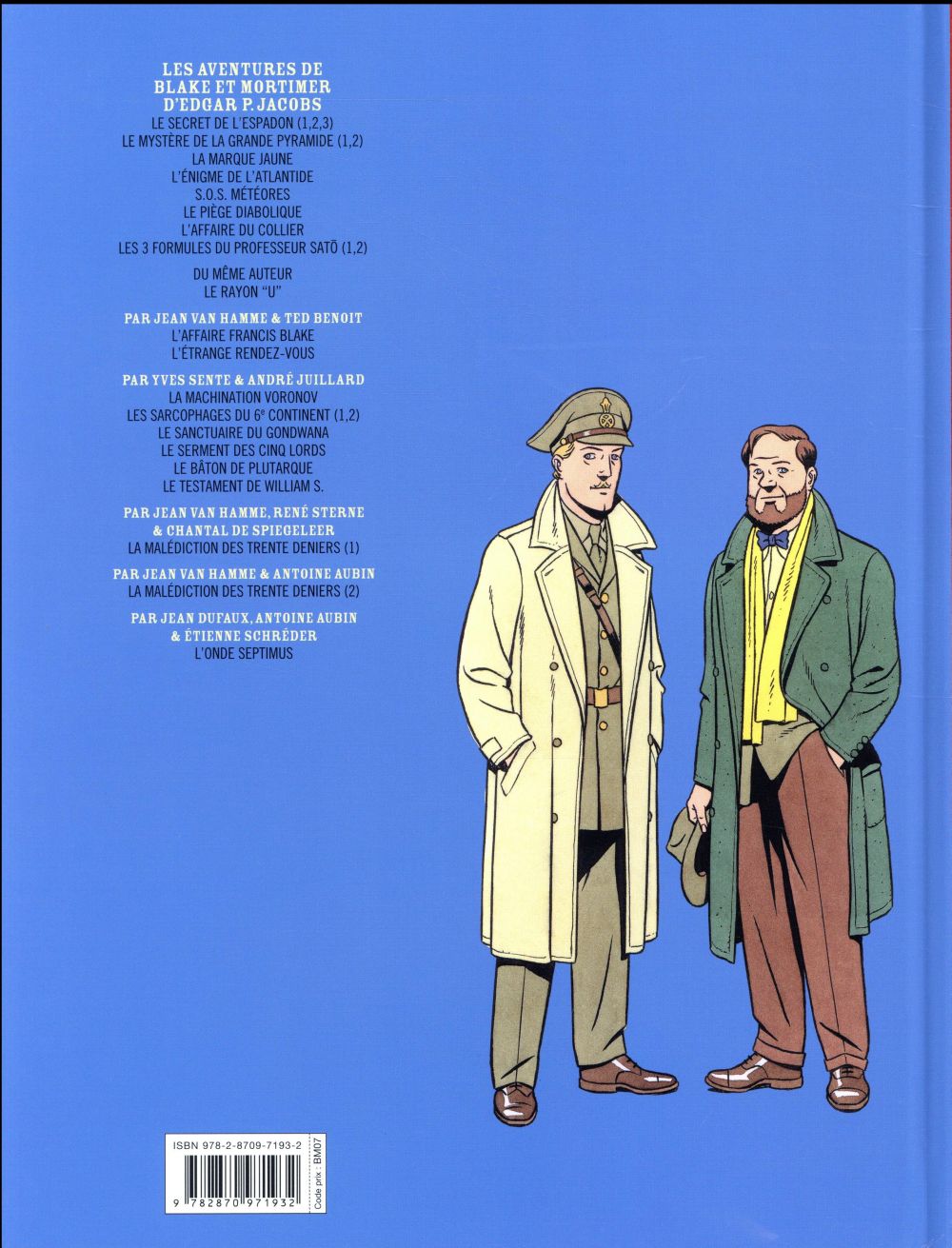 Blake et Mortimer Tome 23 : le bâton de Plutarque