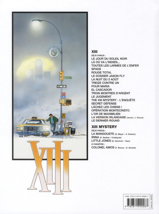 XIII Tome 3 : toutes les larmes de l'enfer