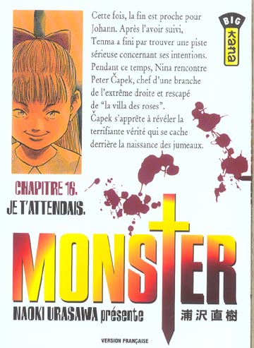 Monster Tome 16 : je t'attendais - flash vidéo