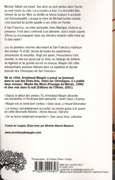 Chroniques de San Francisco Tome 7 : Michael Tolliver est vivant