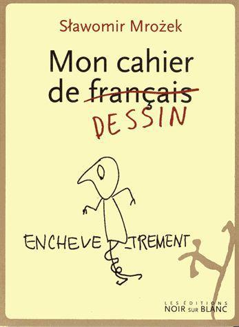Mon cahier de français dessin