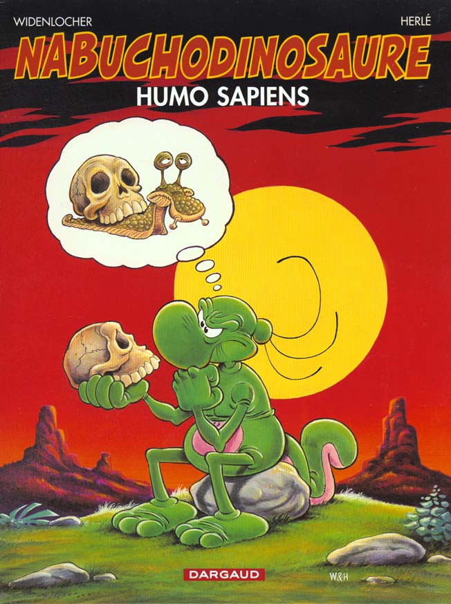 NAB ; les tribulations apeupréhistoriques de Nabuchodinosaure Tome 4 : humo sapiens