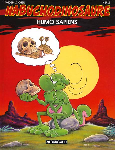 NAB ; les tribulations apeupréhistoriques de Nabuchodinosaure Tome 4 : humo sapiens