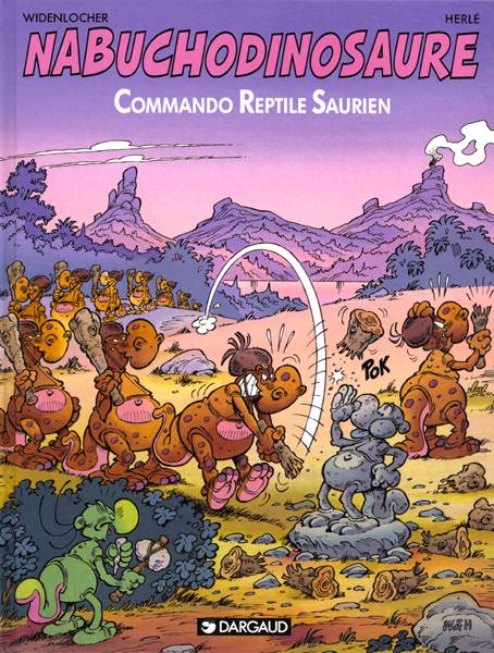 NAB ; les tribulations apeupréhistoriques de Nabuchodinosaure Tome 5 : commando reptile saurien