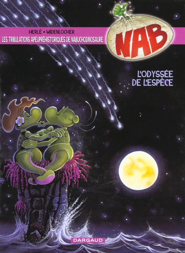 NAB ; les tribulations apeupréhistoriques de Nabuchodinosaure Tome 10 : l'odyssée de l'espèce