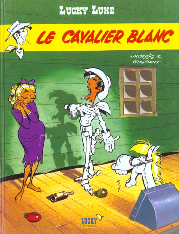 Lucky Luke Tome 10 : le cavalier blanc