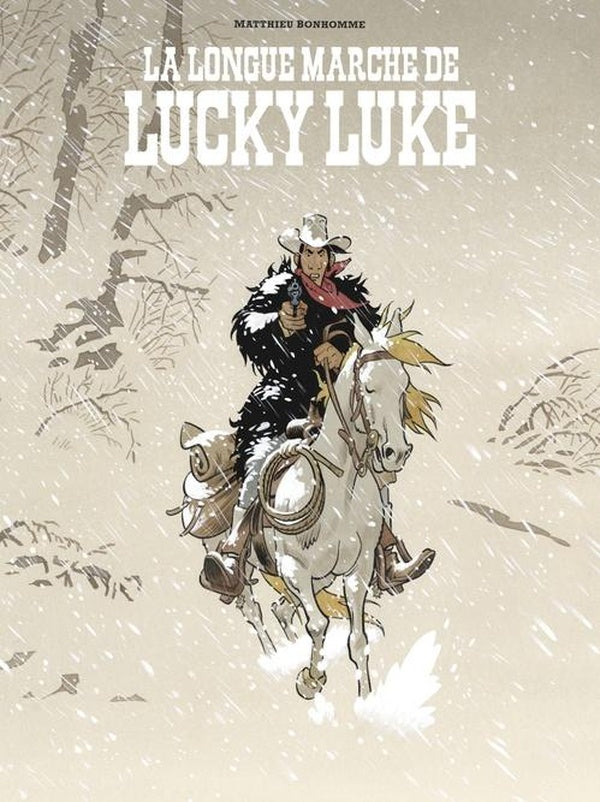 Un hommage à Lucky Luke : La longue marche de Lucky Luke