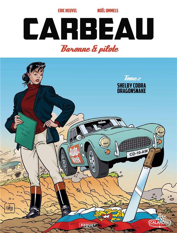 Carbeau Tome 2 : Shelby cobra dragonsnake