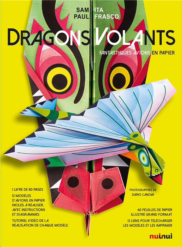 Dragons volants ; fantastiques avions en papier - flash vidéo