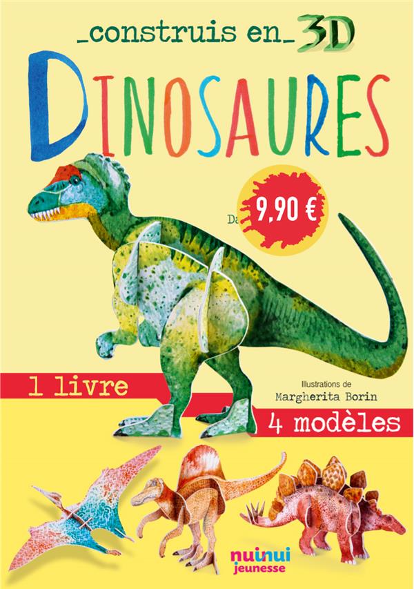Construis en 3D : dinosaures - flash vidéo
