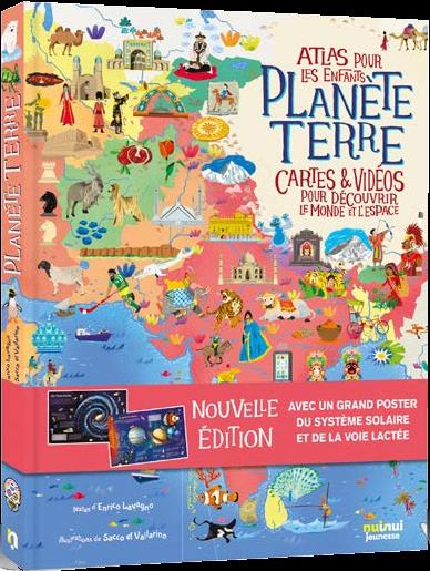 Planète Terre : atlas pour les enfants - flash vidéo