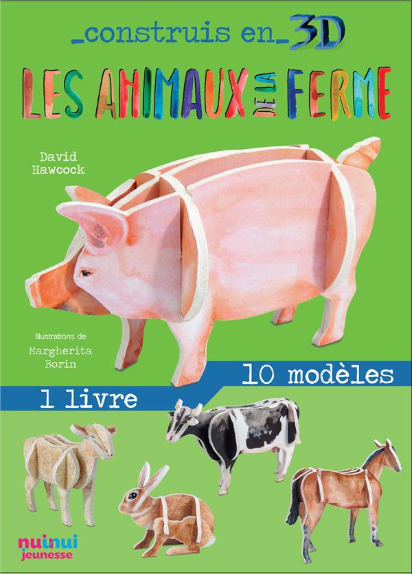 Construis en 3D : les animaux de la ferme - flash vidéo