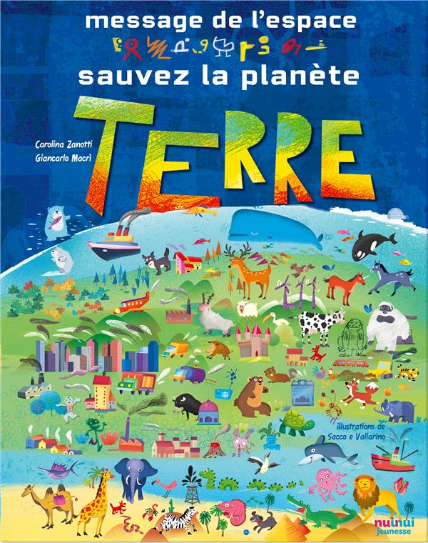 Message de l'espace ; sauvez la planète Terre - flash vidéo