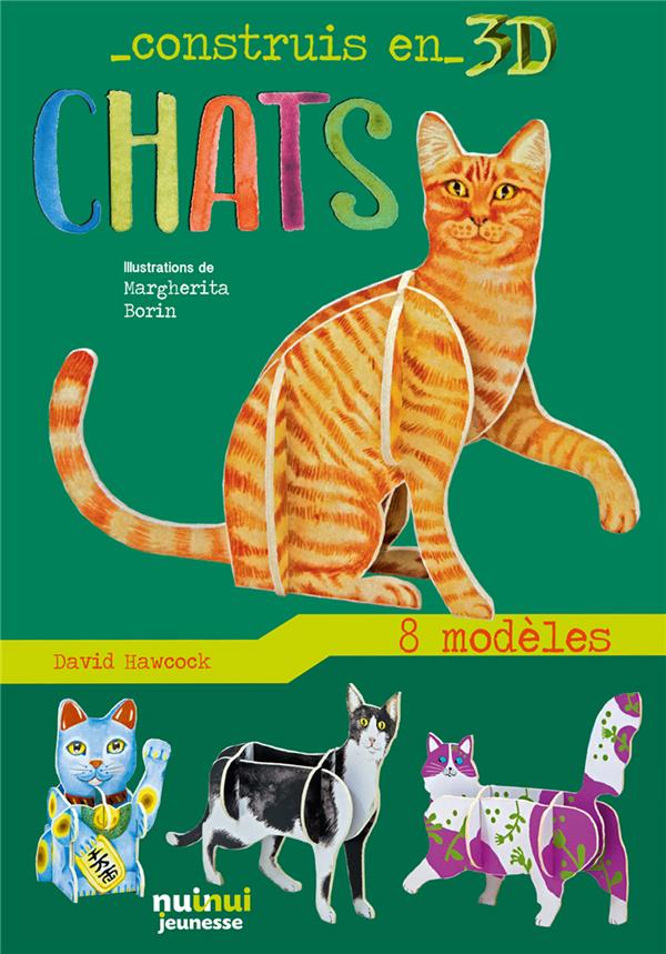 Construis en 3D : chats - flash vidéo