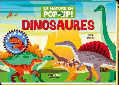 La nature en pop-up ! : dinosaures - flash vidéo