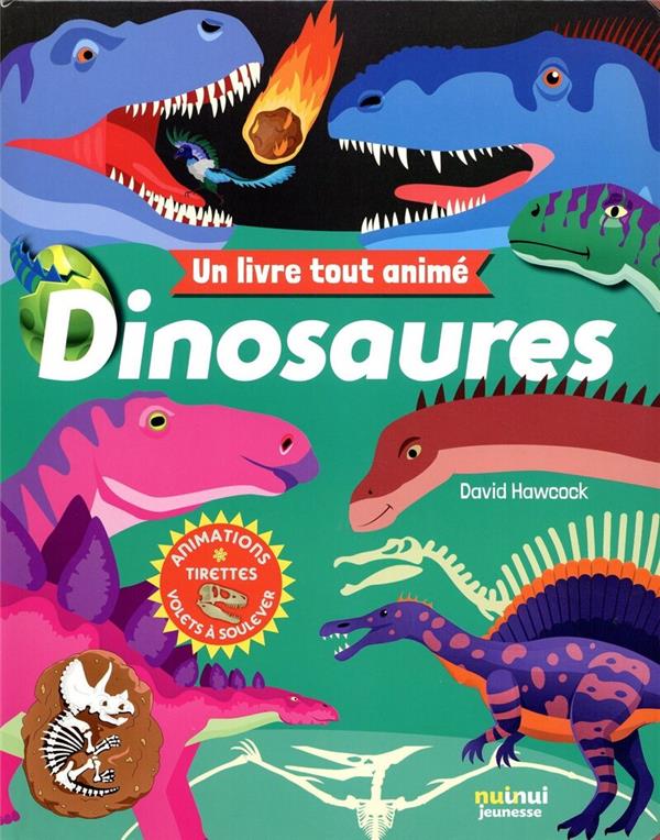 Un livre tout animé : Dinosaures - flash vidéo