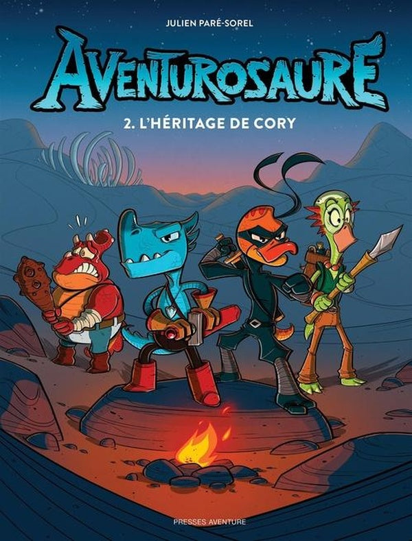 Aventurosaure Tome 2 : L'héritage de Cory