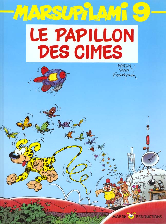 Marsupilami Tome 9 : le papillon des cimes