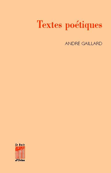 Textes poetiques