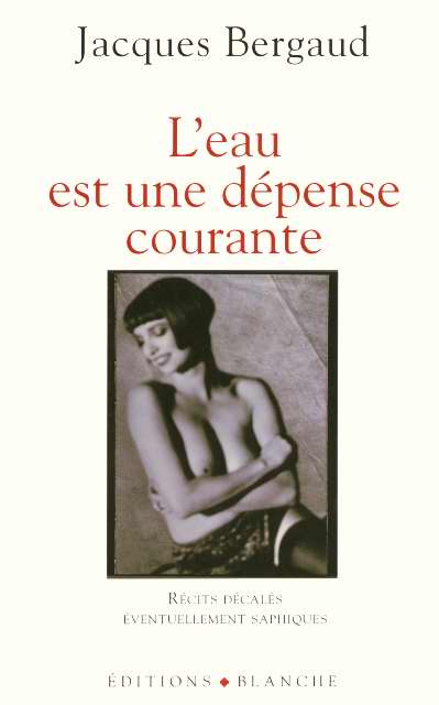 L'eau est une depense courante