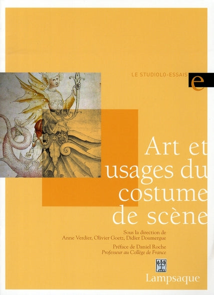 Art et usages du costume de scène