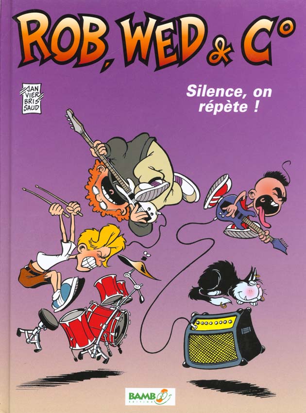 Rob web et cie t.1 ; silence on repete
