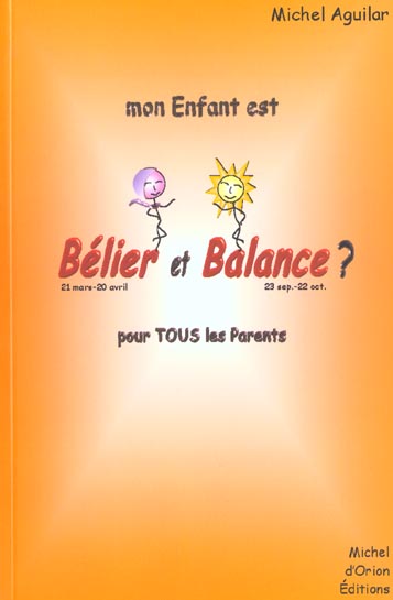 Mon enfant est bélier-balance