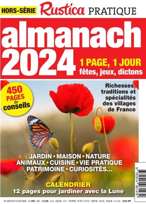 Almanach Rustica pratique (édition 2024)