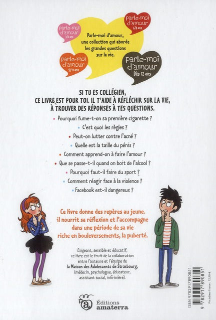 Parle-moi d'amour : adolescence : découvertes et nouvelles questions