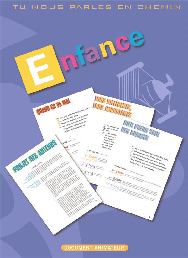 Tu nous parles en chemin - Enfance - Modules 4-5-6 - Animateur