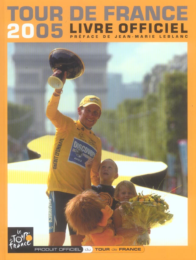 Le livre officiel du tour de france 2005