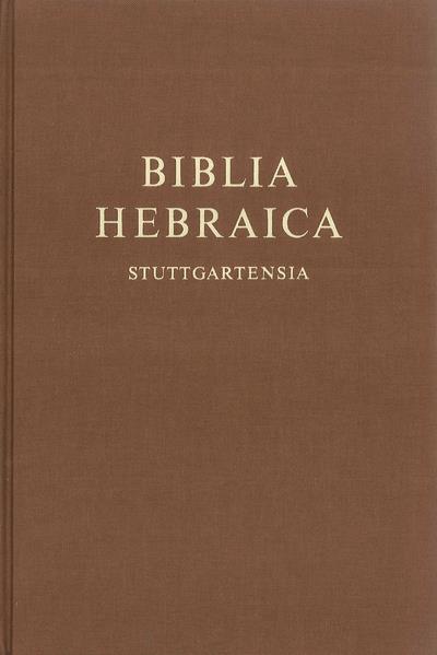 Biblia hebraica stuttgartensia