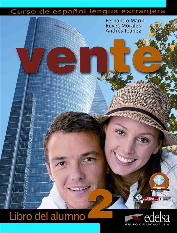 Vente 2 ; espagnol ; livre de l'élève ; B1