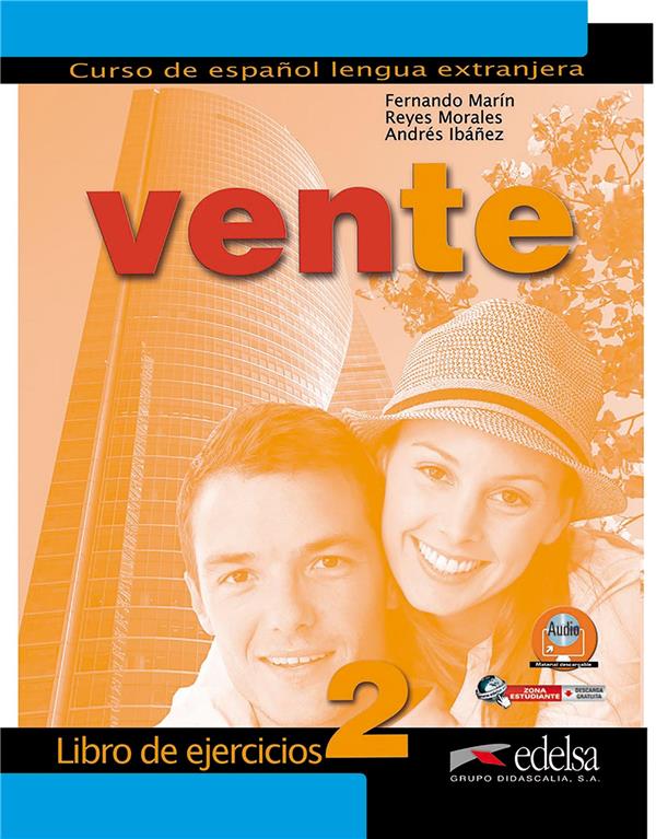 Vente 2 ; espagnol ; livre d'exercices